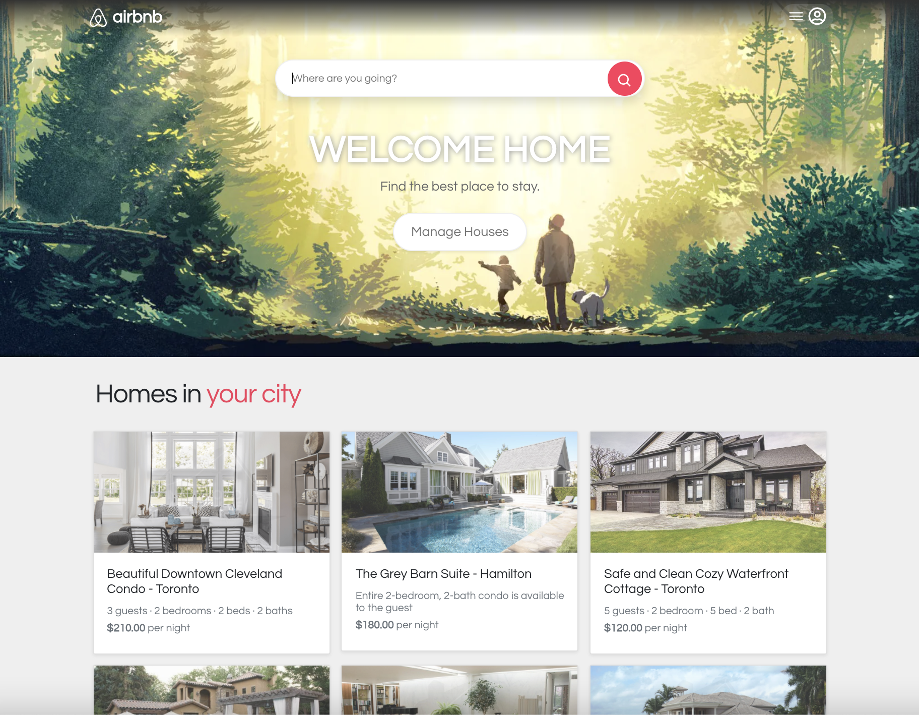 airBnB APP